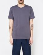 Comme Des Gar Ons Shirt Plain Ss Tee In Dark Grey