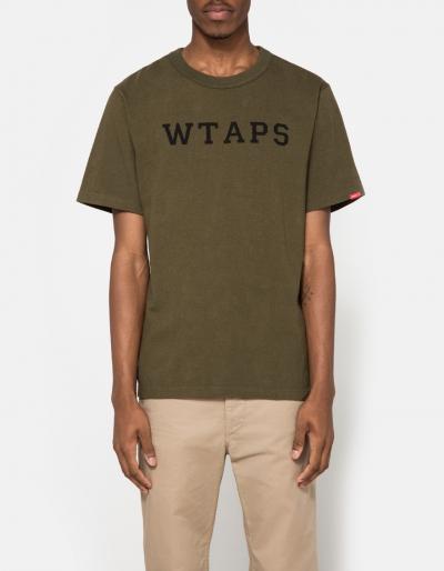 Wtaps Design Ss Tee Olive Drab