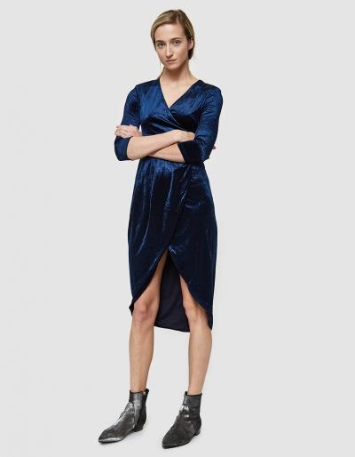 Farrow Kassi Dress In Navy