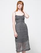 Objects Without Meaning Amber Dress In Plaid