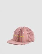 Walk Of Shame Cyrillic Cap In White + Red
