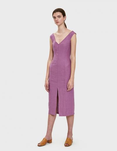 Paloma Wool Nefertiti Dress In Purple