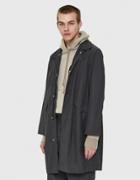 Our Legacy Reduced M51 Coat In Black Soft Nylon Ripstop