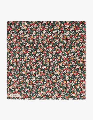The Hill-side Pocket Square- Small Flowers Print