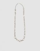 Annie Costello Brown Opera Chain Necklace