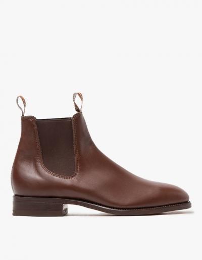 R.m. Williams Classic Craftsman Dark Tan Yearling Boot