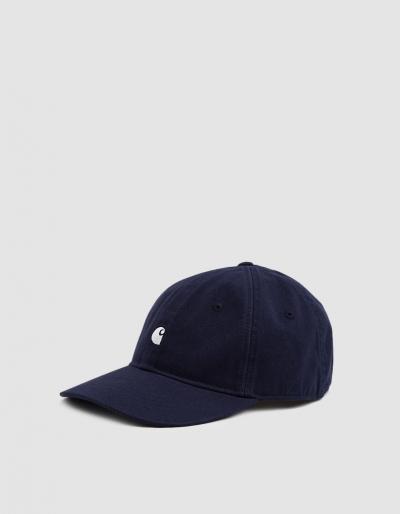 Carhartt Wip Madison Logo Cap In Dark Navy