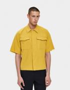 Dries Van Noten Carnegie Shirt In Yellow