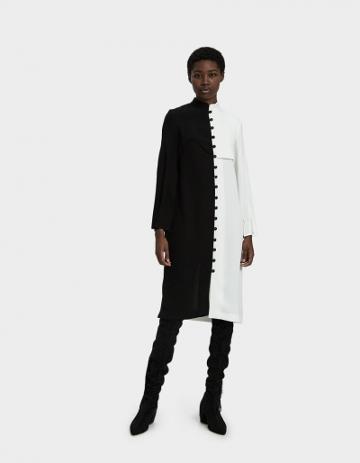 Mazarine Two-tone Duna Dress