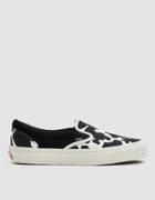 Vault By Vans Og Classic Slip-on Lx Sneaker In Cow Black/cow