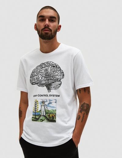 Undercover Short Sleeve Tee In White