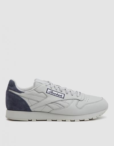 Reebok Cl Leather Pgs In Skull Grey/smoky Indigo