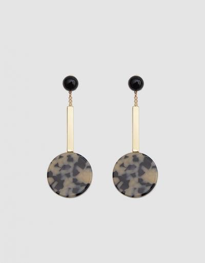 Rachel Comey Jo Drop Earrings In Dalmatian