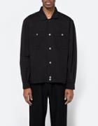 Our Legacy Harrington Shirt Black Light Gabardine