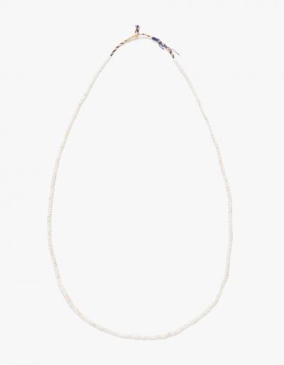 Need Supply Co. Vintage Beaded Necklace White