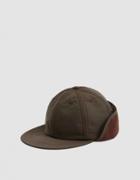 Paa Ear Flap Cap In Brown