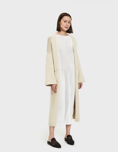 Lauren Manoogian Long Open Cardigan