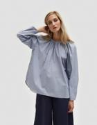 Need Anton Blouse In Blue/white