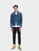 Visvim Ss 101 Damaged Jacket In Blue