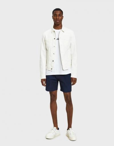 Aim  Leon Dore Aime Leon Dore Script Logo Tee In White