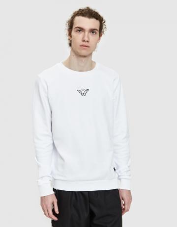 Kappa Kontroll Kontroll Crew Jumper In White
