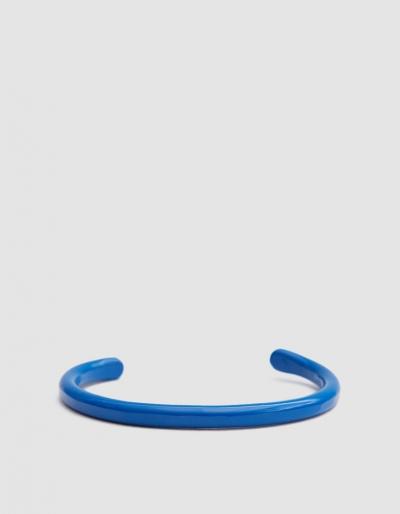 Cause And Effect Blue Copper Cuff
