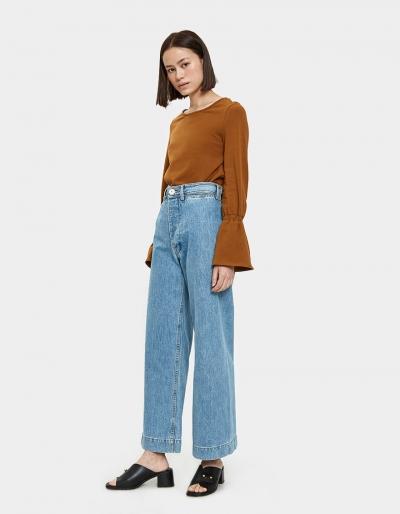 Farrow Daniela Top In Camel