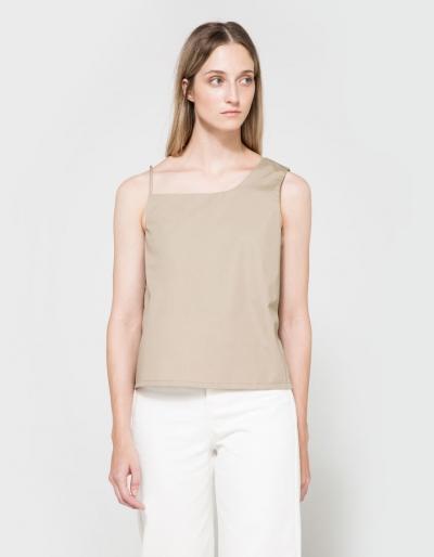 Toit Volant Chelsea Top In Khaki