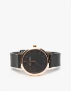 The Horse Rose Gold/black Band Watch