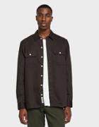 Carhartt Wip L/s Master Shirt In Tobacco