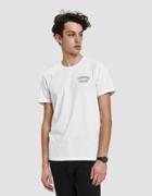 Reigning Champ Varsity Jersey Tee In White/black