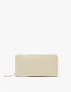 Comme Des Gar Ons Wallet Classic Leather Line Sa0110 Wallet In Off-white