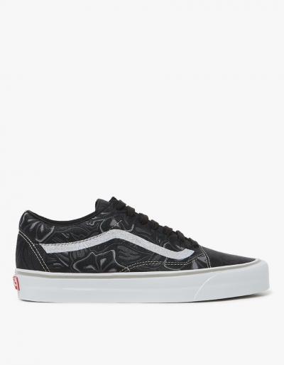 Vault By Vans Old Skool Jacquard Lx In Jungle Black/white