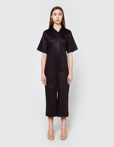 Toit Volant Frances Jumpsuit In Indigo