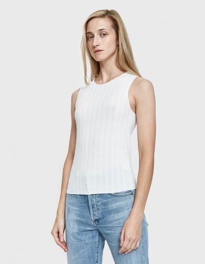 Which We Want Cher Wide Ribbed Tank