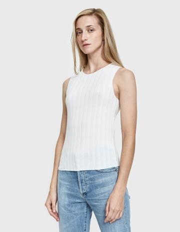 Which We Want Cher Wide Ribbed Tank