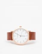 The Horse Brushed Rose Gold/walnut Watch