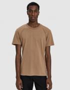 Our Legacy S/s Perfect T-shirt In Camel Army Jersey