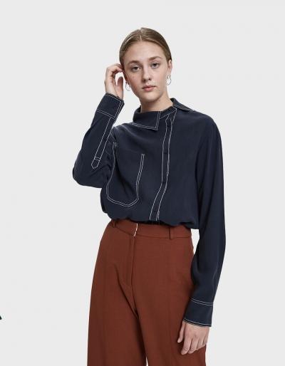 Low Classic Stitch Button-up