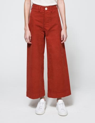 Jesse Kamm Sailor Pant In Iron Oxide