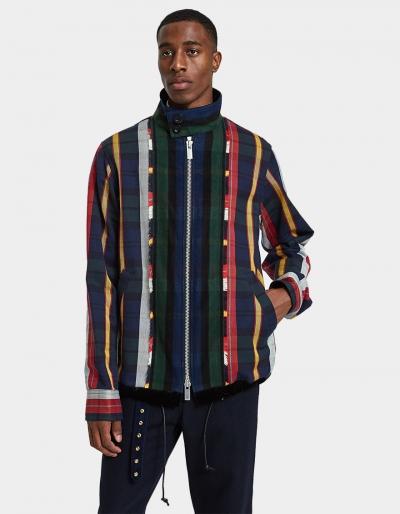 Sacai Double Faced Flannel Jacket