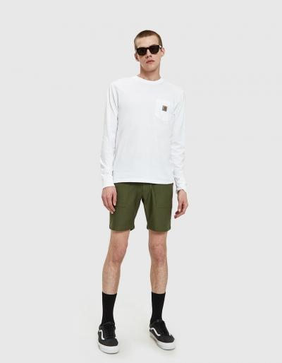 Carhartt Wip L/s Pocket T-shirt In White