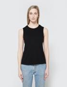 Re/done Muscle Tank In Black