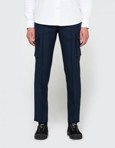 Undercover Cargo Pocket Pant In Navy