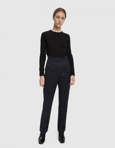 A.p.c. Sandy Long Sleeve Knit T-shirt