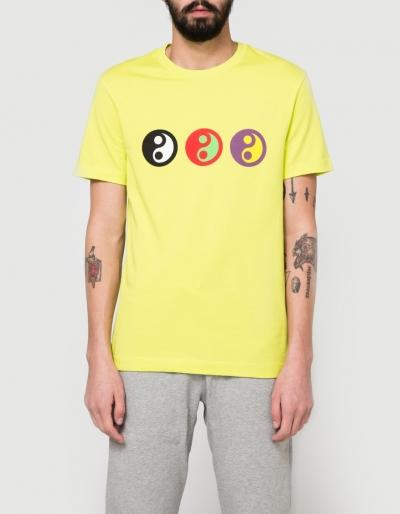 Gosha Rubchinskiy Yin-yang T-shirt In Yellow