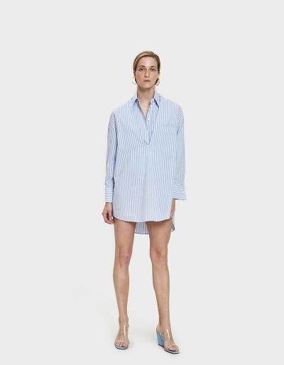 Mm6 Maison Margiela Convertible Cotton Stripe