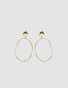 Faris Vero Bronze Drop Earrings