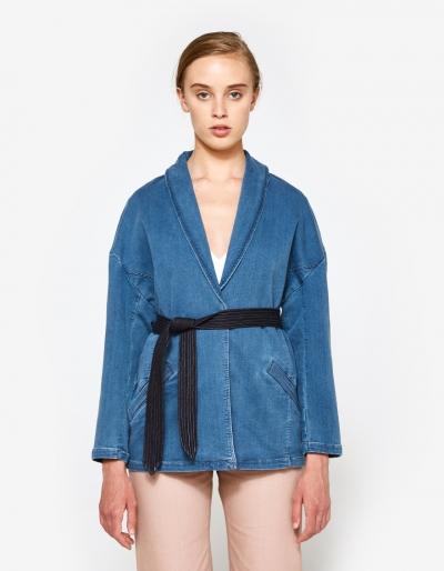 Farrow Denim Wrap Coat