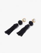 Lizzie Fortunato Havana Earrings In Navy